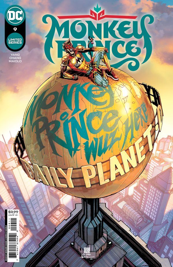 Monkey Prince #9 cover