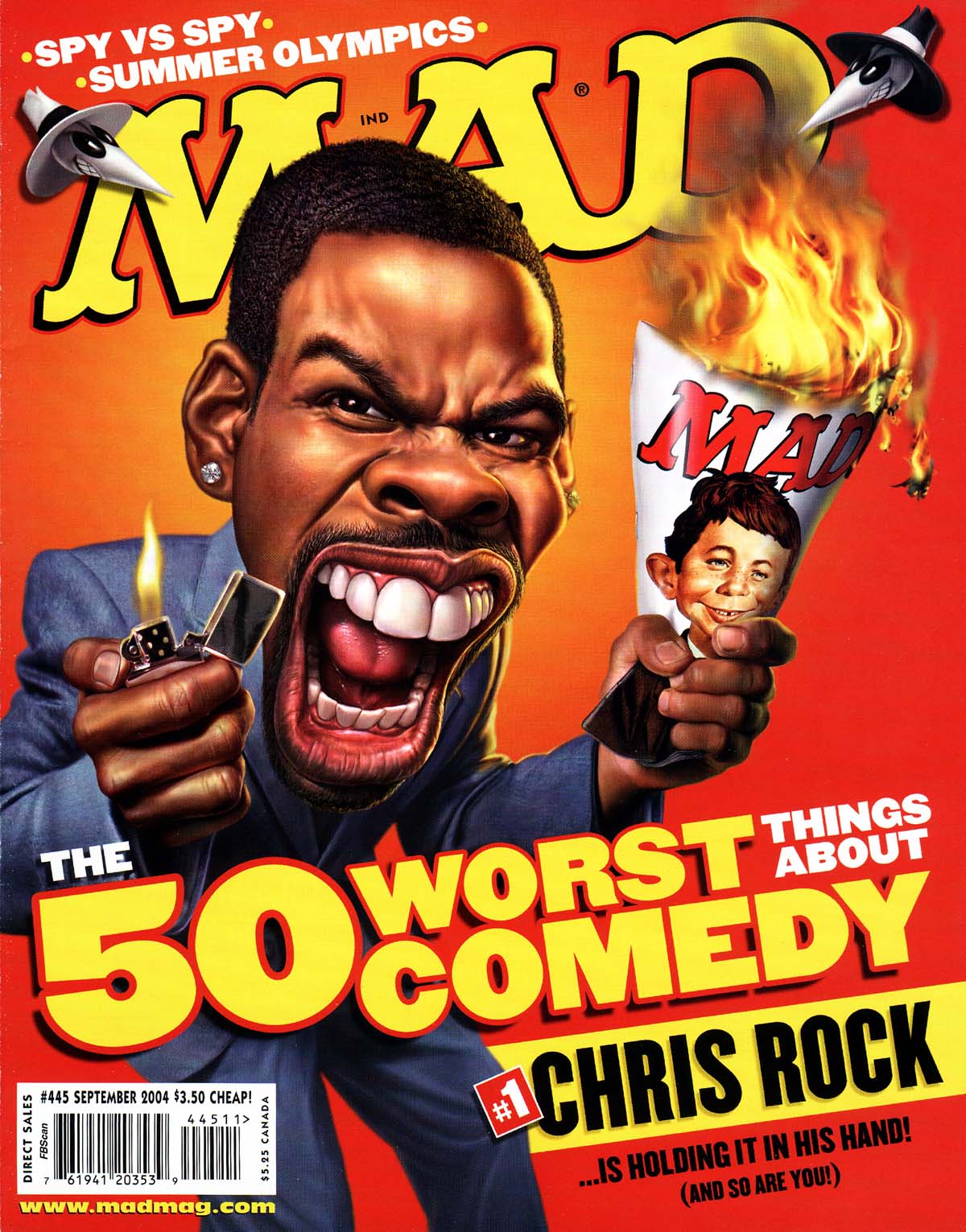 Mad #445 cover