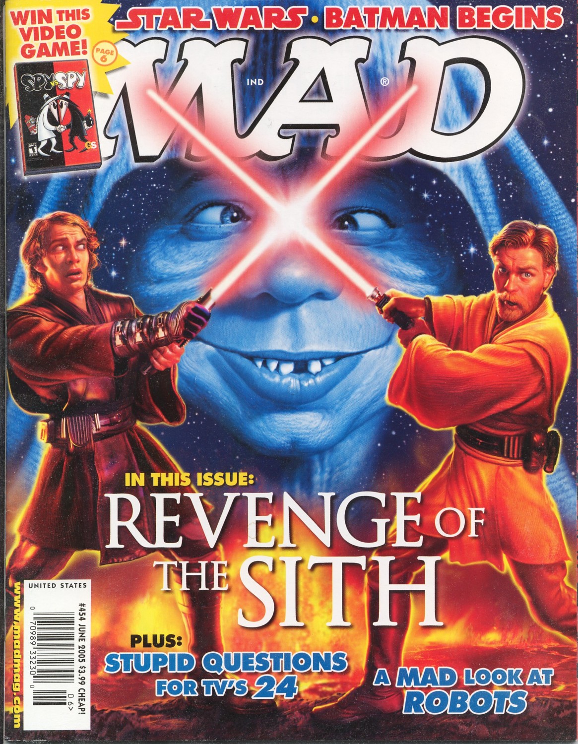 Mad #454 cover