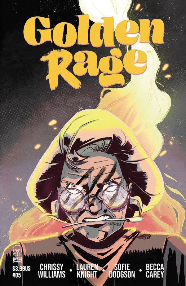 Golden Rage #5 cover