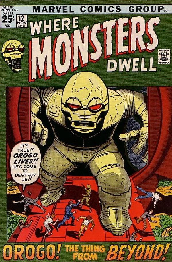 Where Monsters Dwell #12 cover