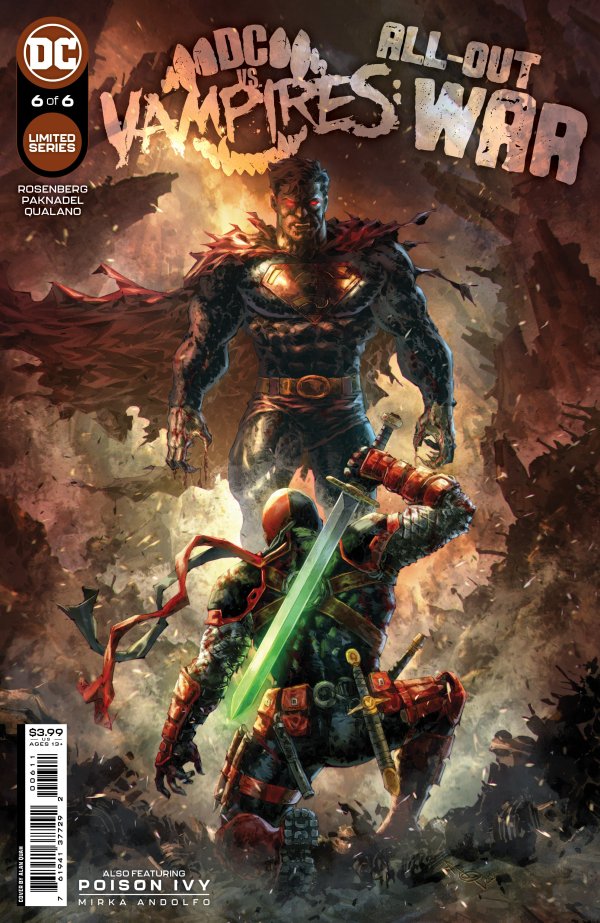DC vs. Vampires: All-Out War #6 cover