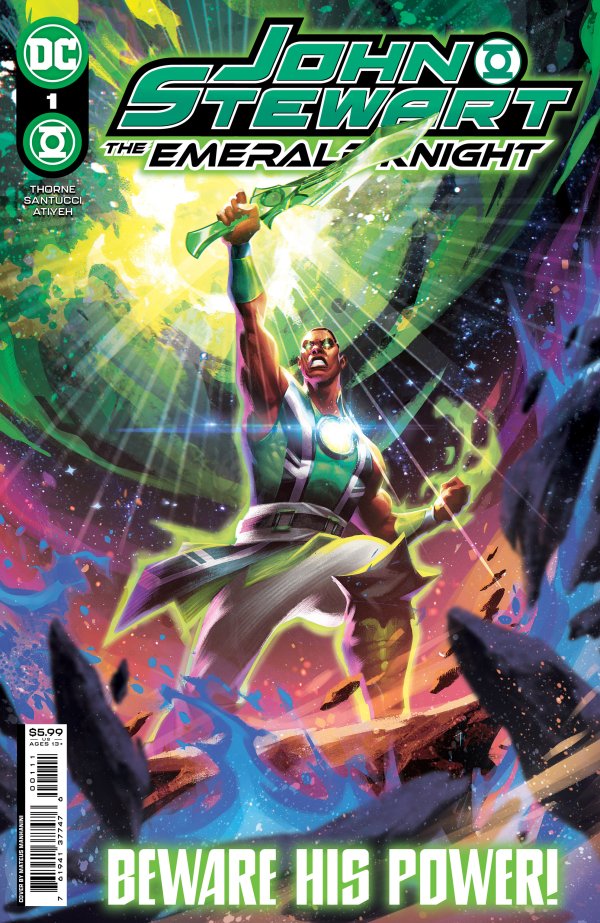 John Stewart: The Emerald Knight #1 cover