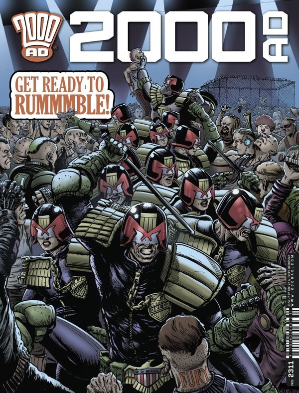 2000 AD #2311 cover