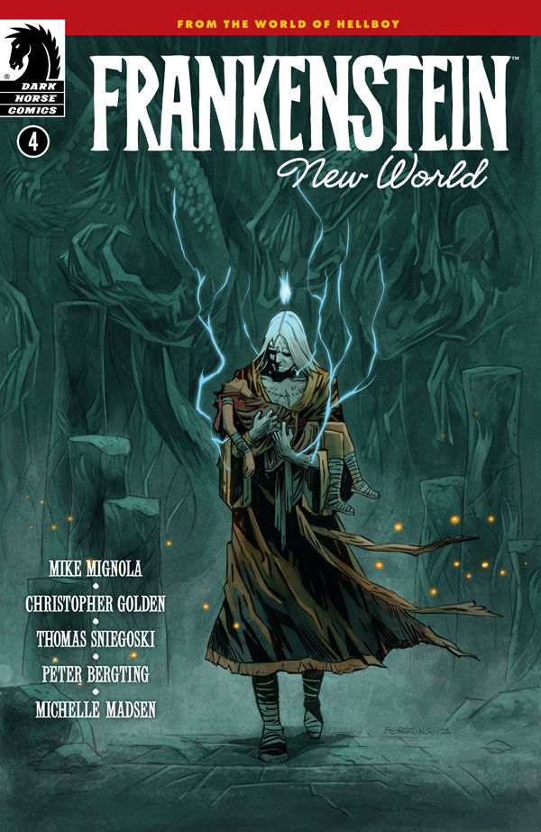 Frankenstein: New World #4 cover