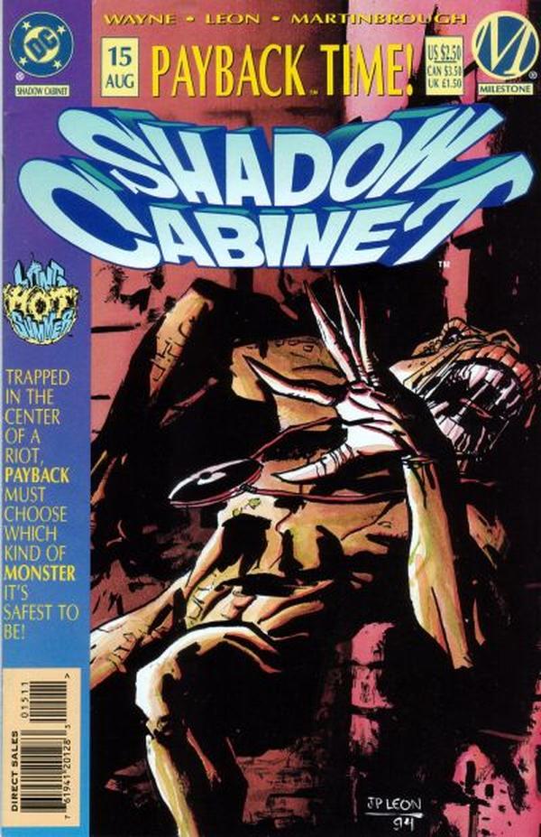 Shadow Cabinet #15 cover