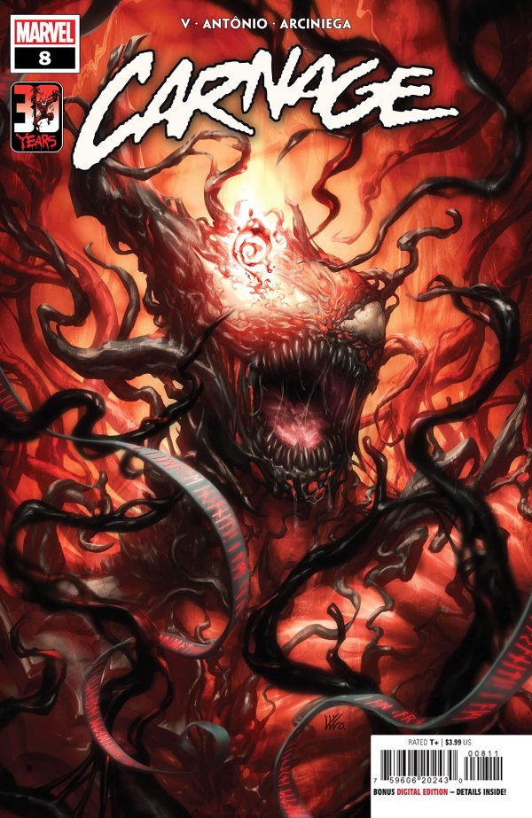 Carnage #8 cover
