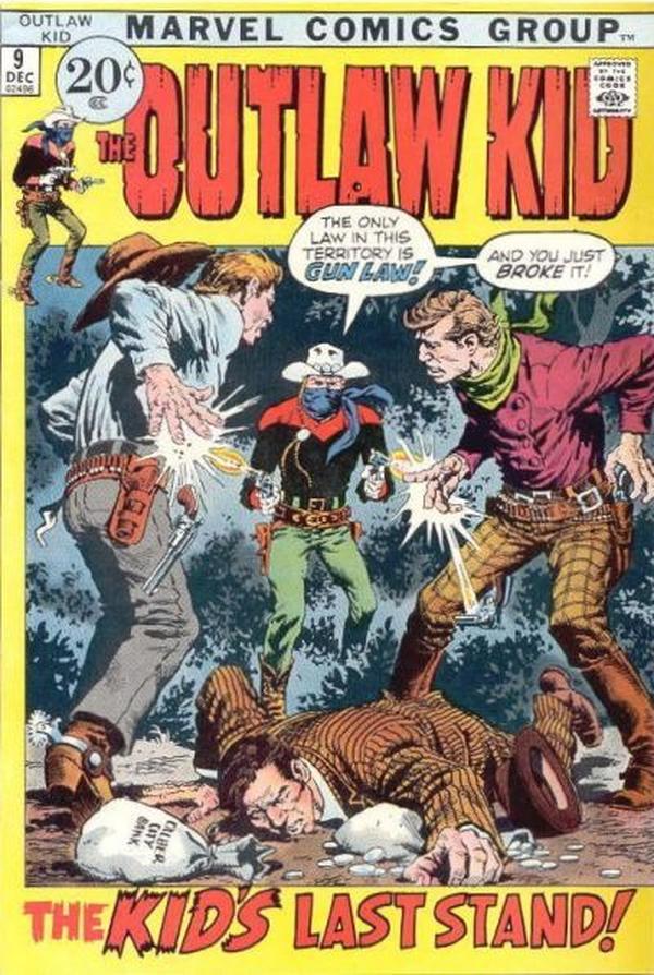 The Outlaw Kid #9 cover