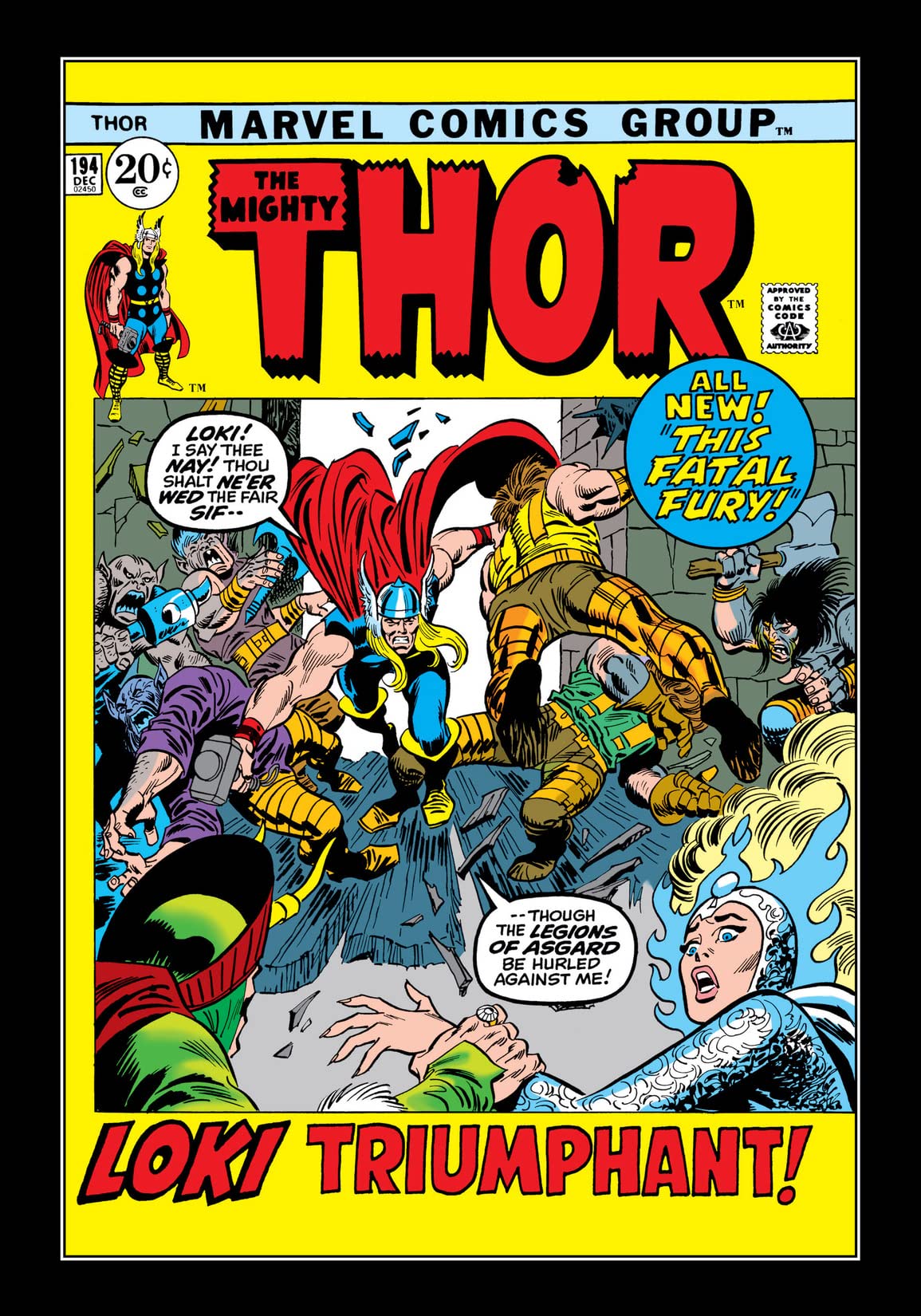 Thor #194 cover
