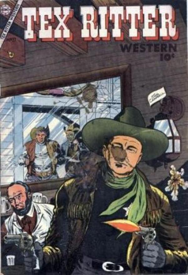 Tex Ritter Western #27 cover