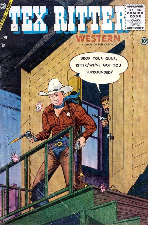 Tex Ritter Western #29 cover