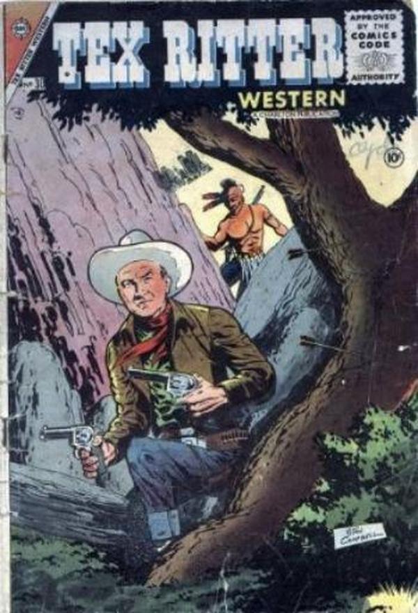 Tex Ritter Western #30 cover