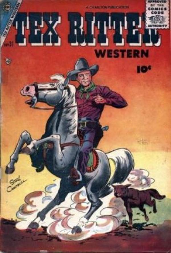 Tex Ritter Western #31 cover