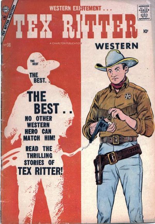 Tex Ritter Western #38 cover