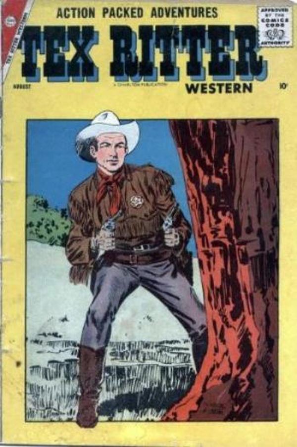 Tex Ritter Western #42 cover