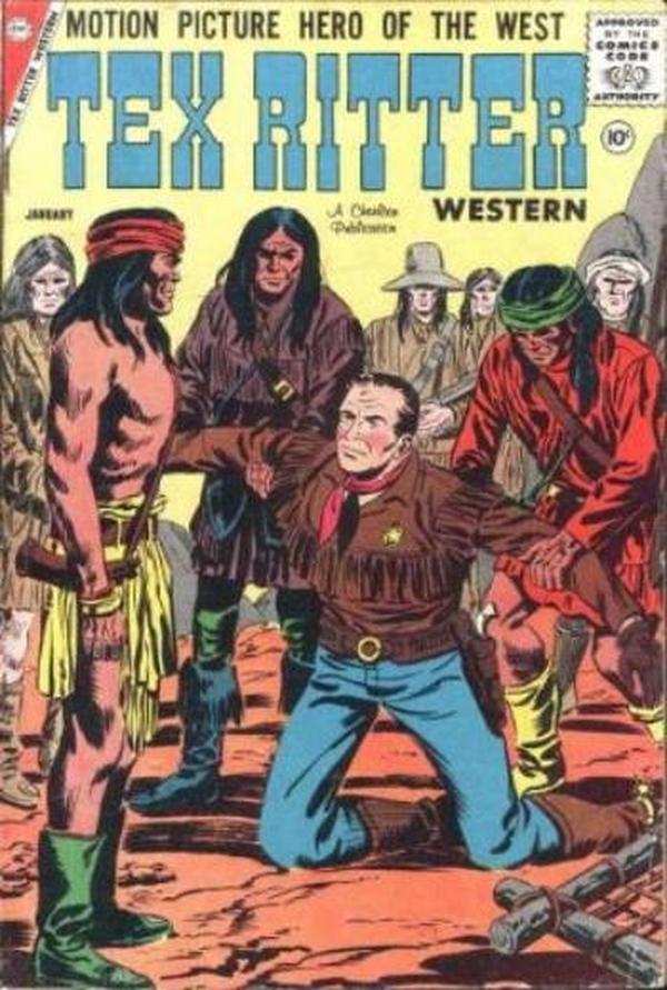 Tex Ritter Western #44 cover
