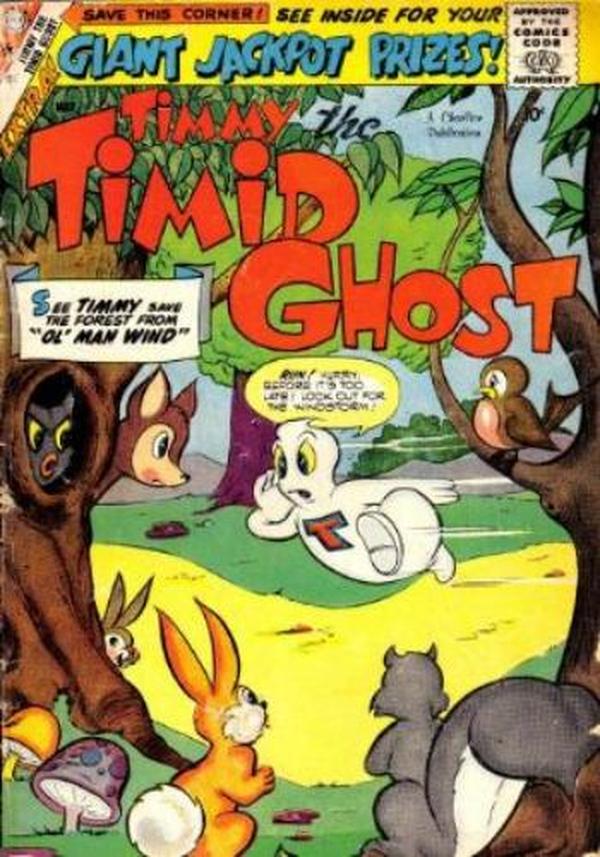Timmy the Timid Ghost #15 cover
