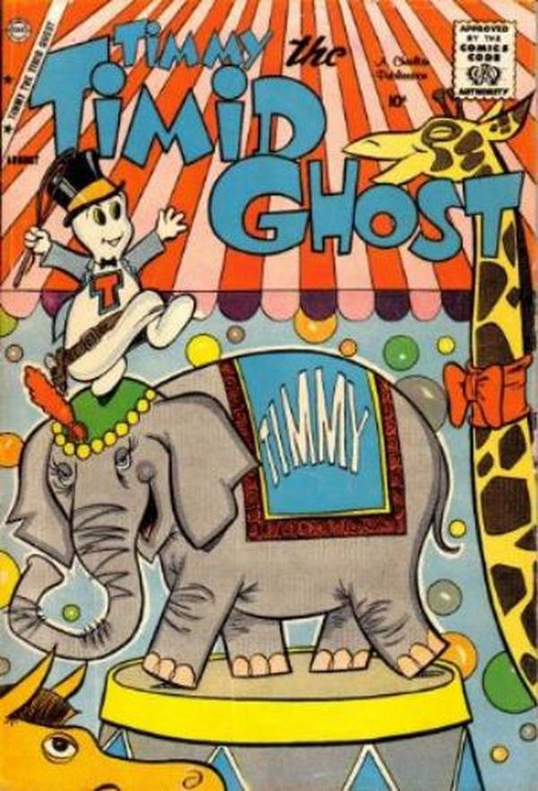 Timmy the Timid Ghost #16 cover