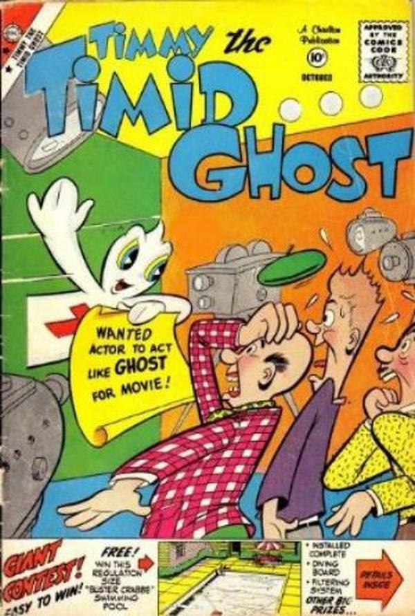 Timmy the Timid Ghost #17 cover