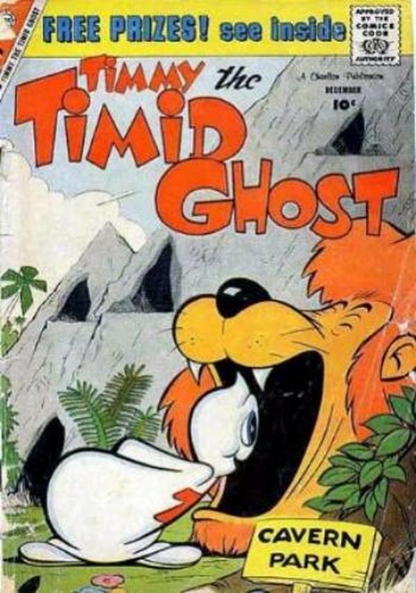 Timmy the Timid Ghost #18 cover