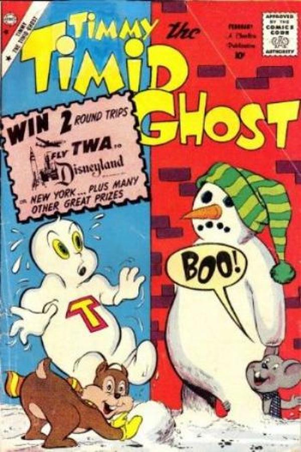 Timmy the Timid Ghost #19 cover