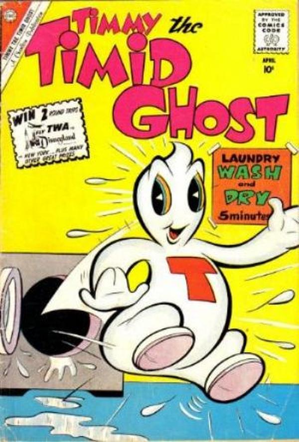 Timmy the Timid Ghost #20 cover