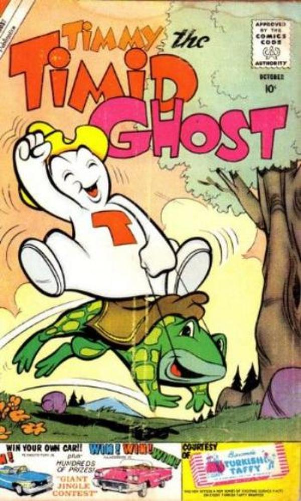 Timmy the Timid Ghost #23 cover