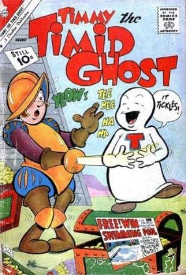 Timmy the Timid Ghost #28 cover