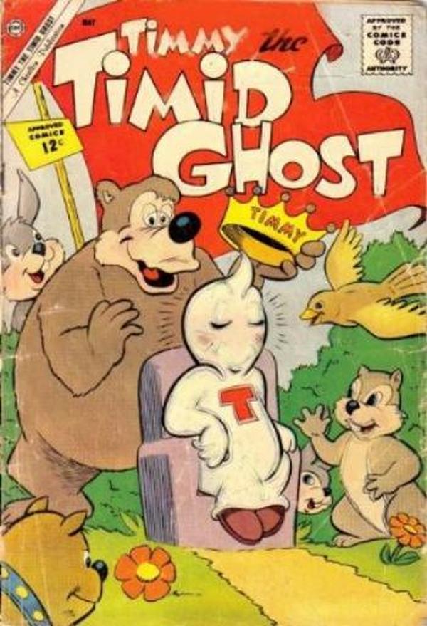 Timmy the Timid Ghost #32 cover