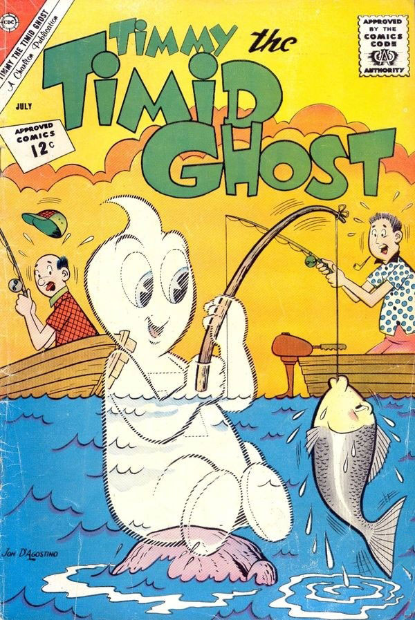 Timmy the Timid Ghost #33 cover