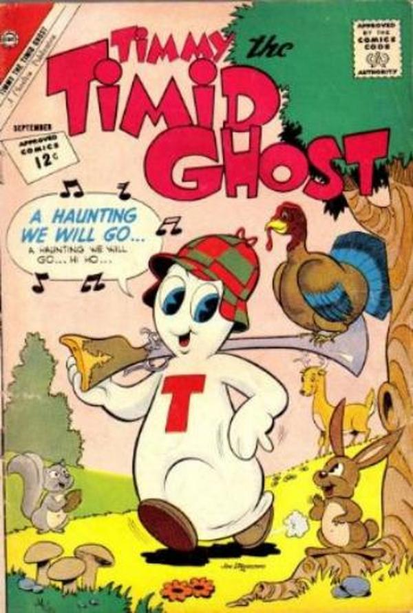 Timmy the Timid Ghost #34 cover