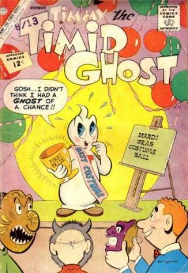 Timmy the Timid Ghost #35 cover