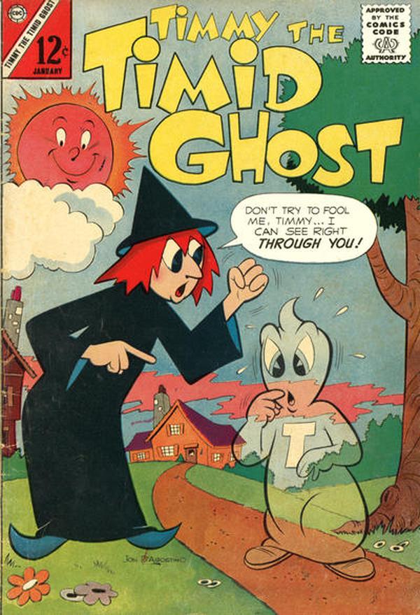 Timmy the Timid Ghost #36 cover