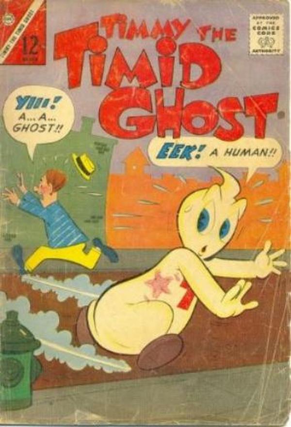 Timmy the Timid Ghost #37 cover