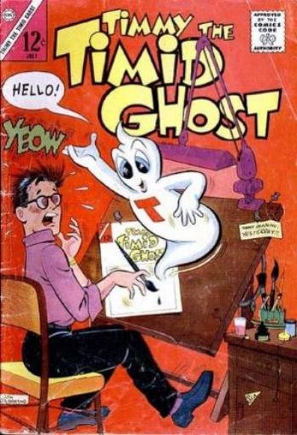 Timmy the Timid Ghost #39 cover
