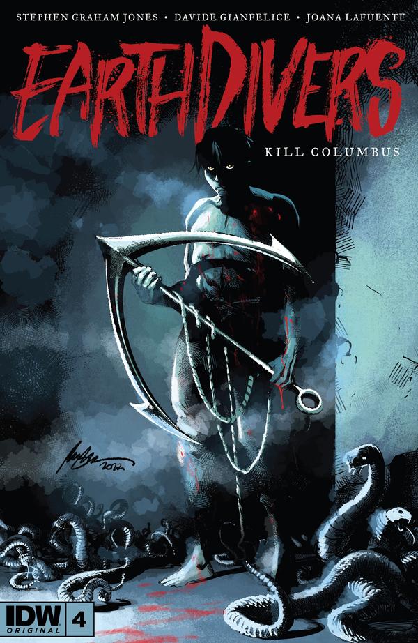 Earthdivers #4 cover