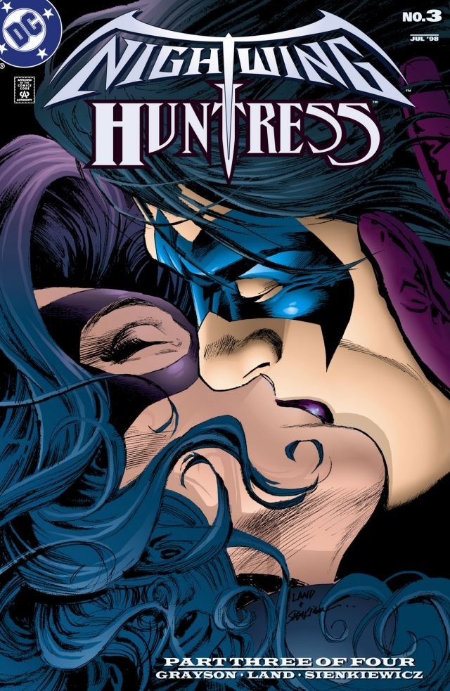 Nightwing and Huntress #3 cover