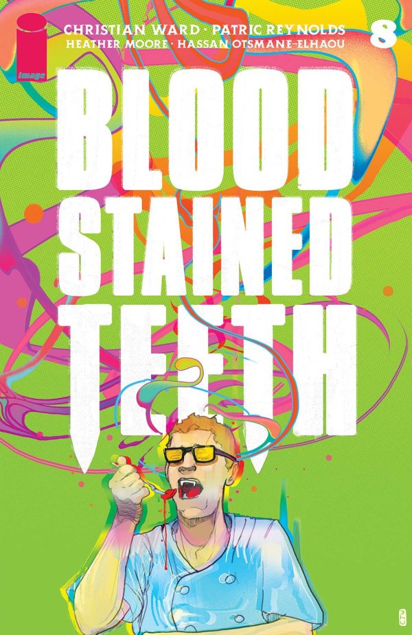 Blood Stained Teeth #8 cover