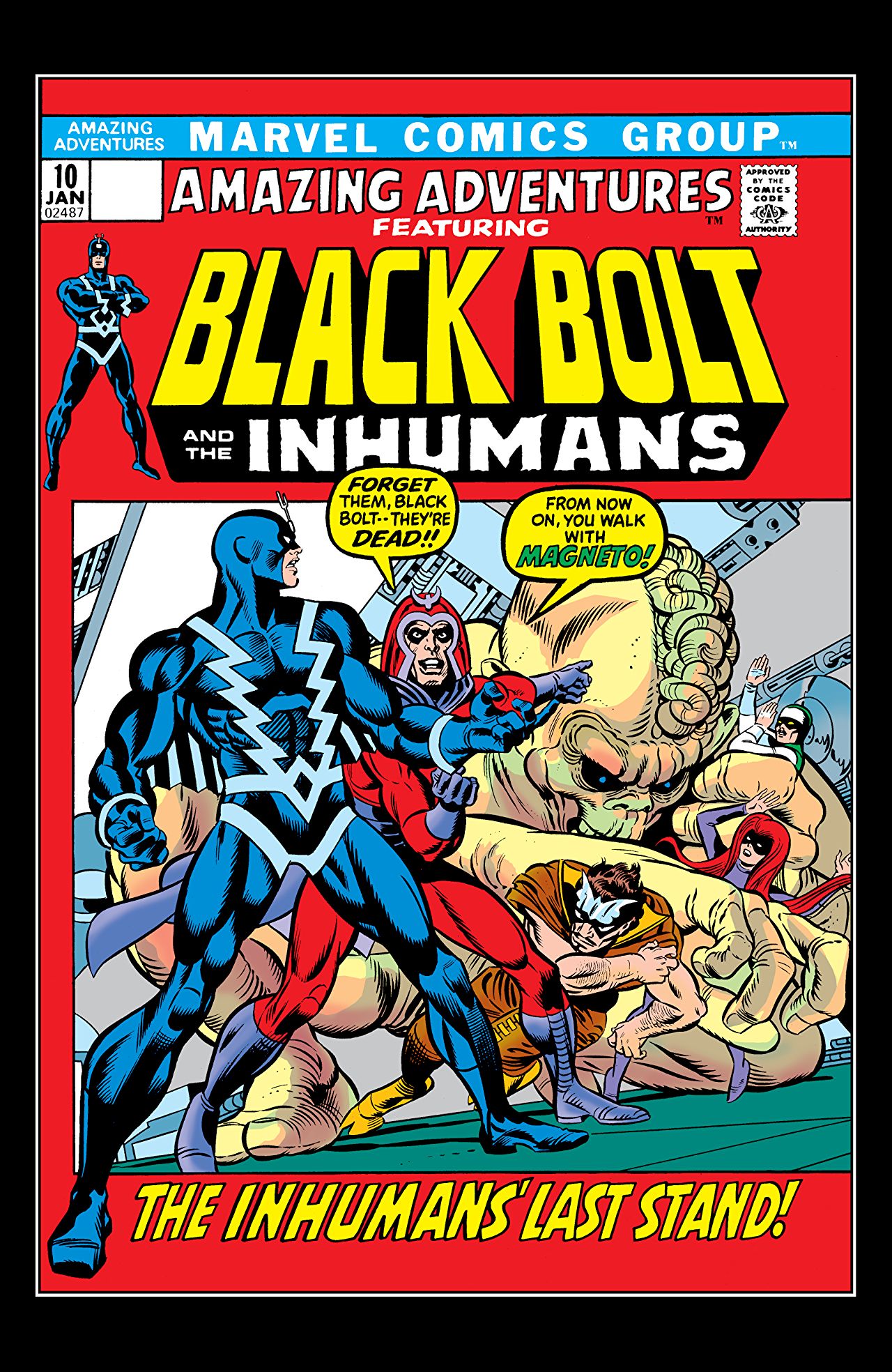 Amazing Adventures #10 cover