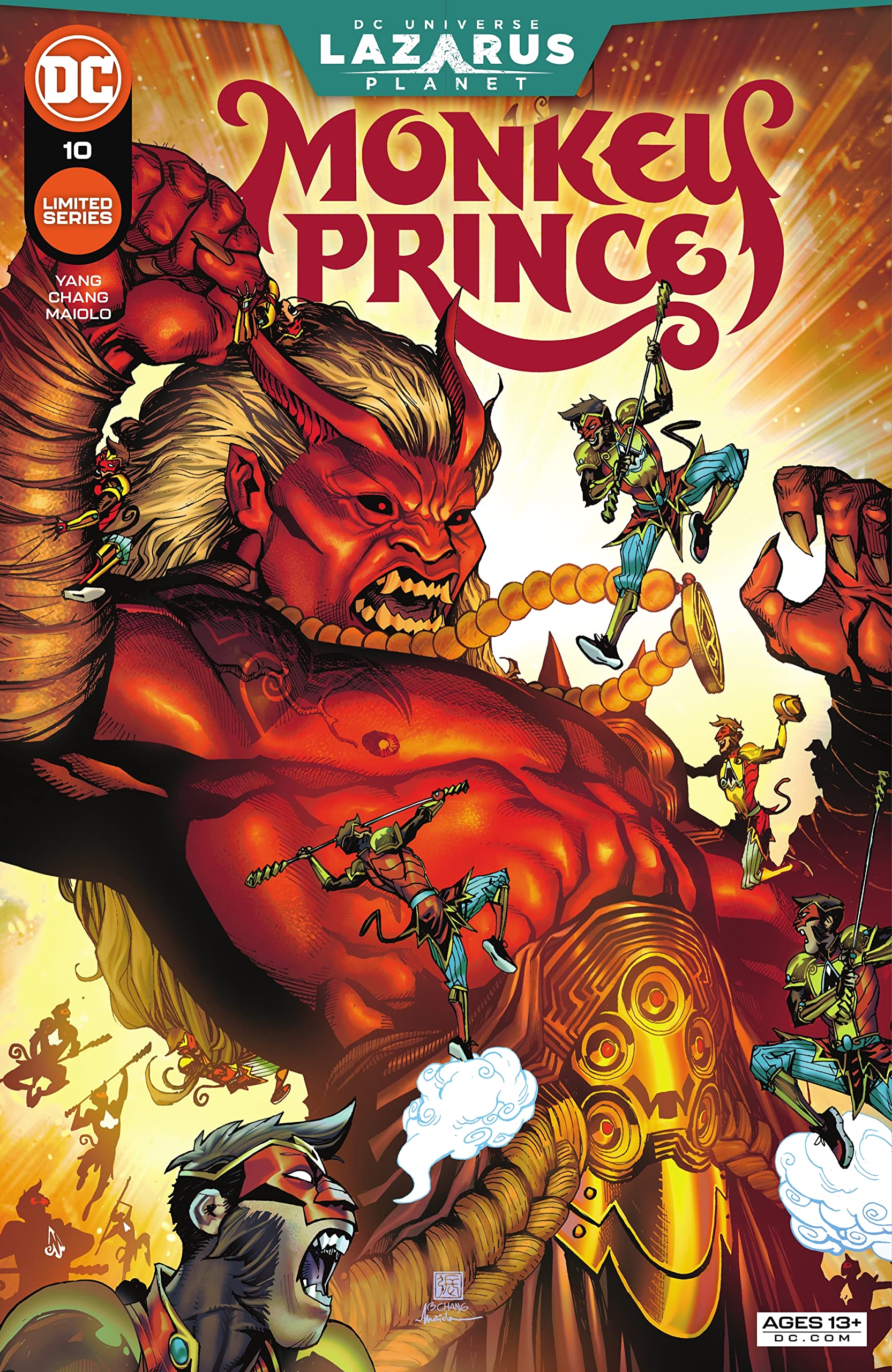 Monkey Prince #10 cover