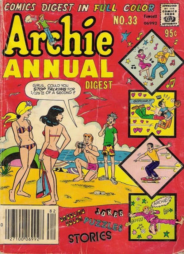 Archie Annual Digest #33 cover