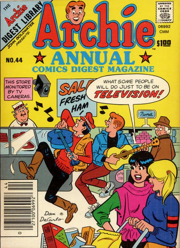 Archie Annual Digest #44 cover