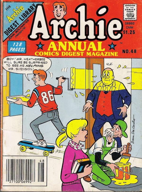 Archie Annual Digest #48 cover