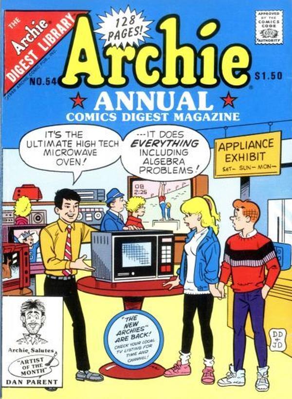 Archie Annual Digest #54 cover
