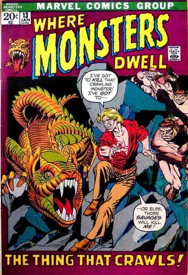 Where Monsters Dwell #13 cover