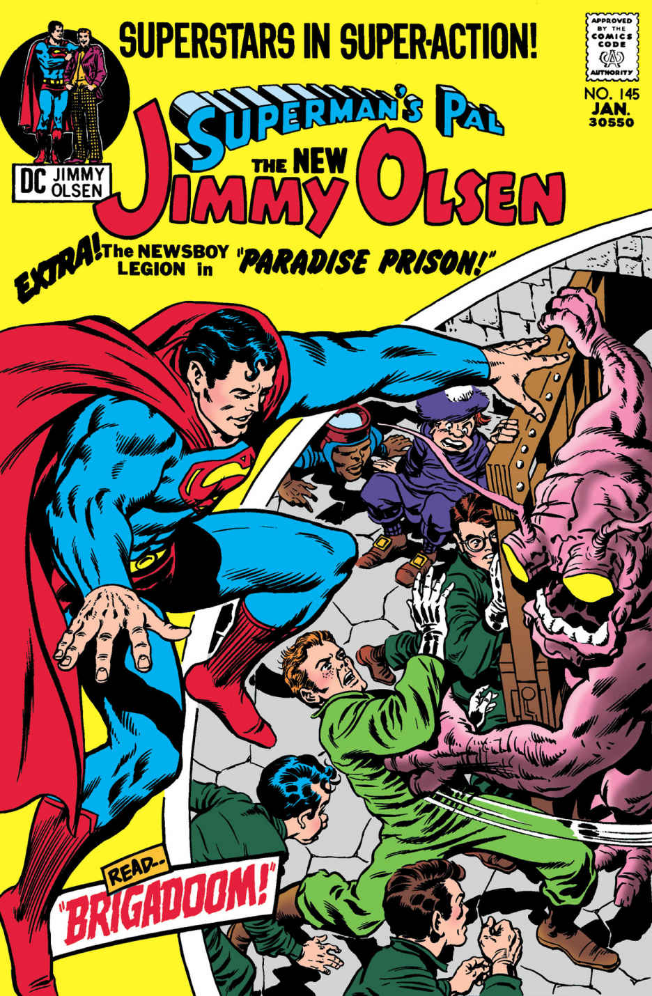 Superman's Pal, Jimmy Olsen #145 cover