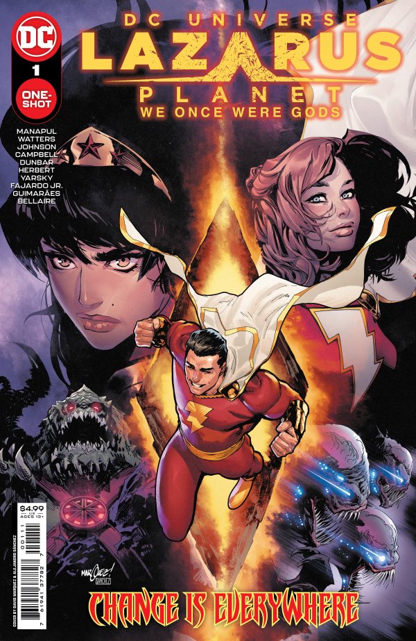 Lazarus Planet: We Once Were Gods #1 cover