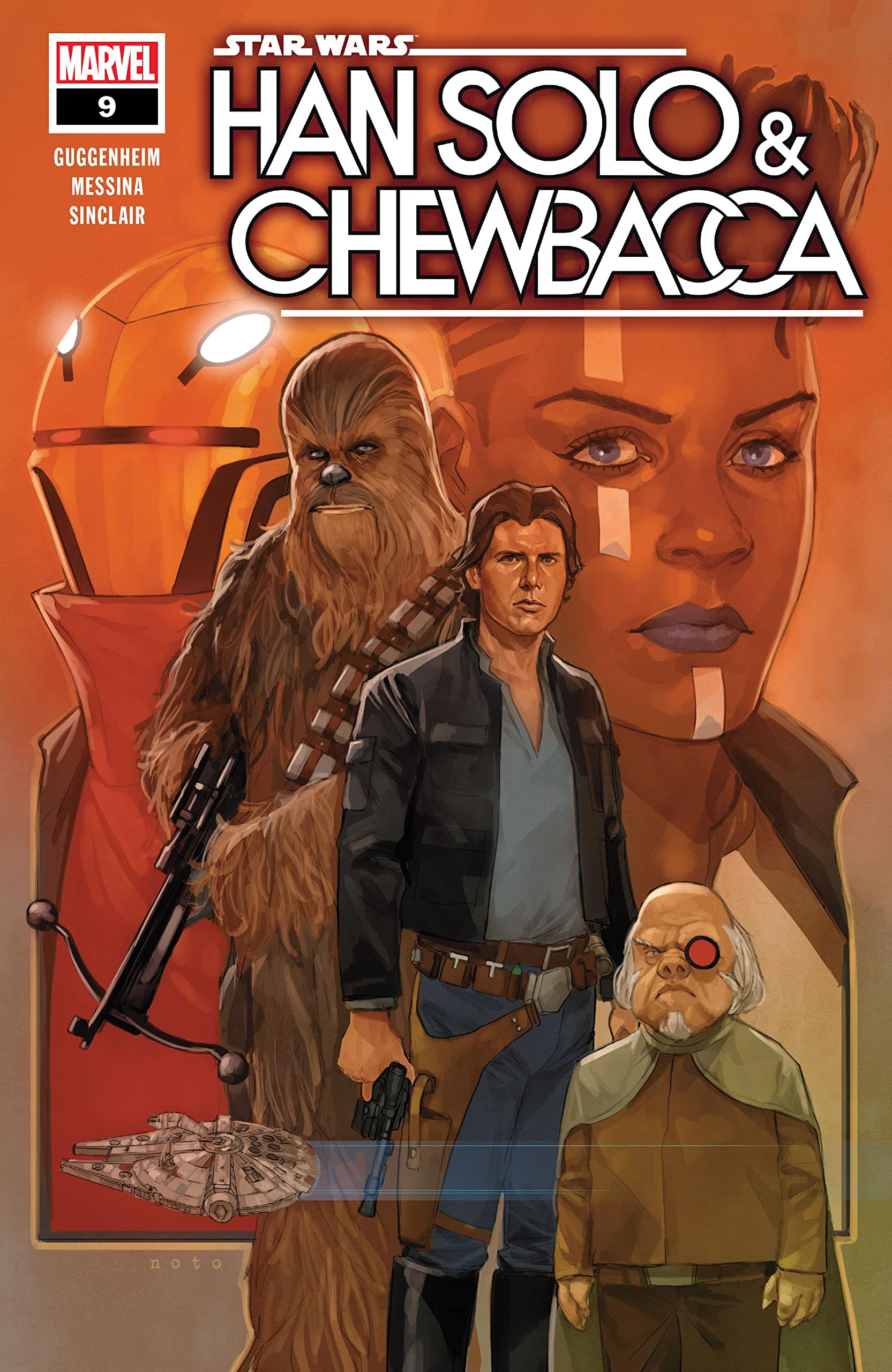 Star Wars: Han Solo & Chewbacca #9 cover