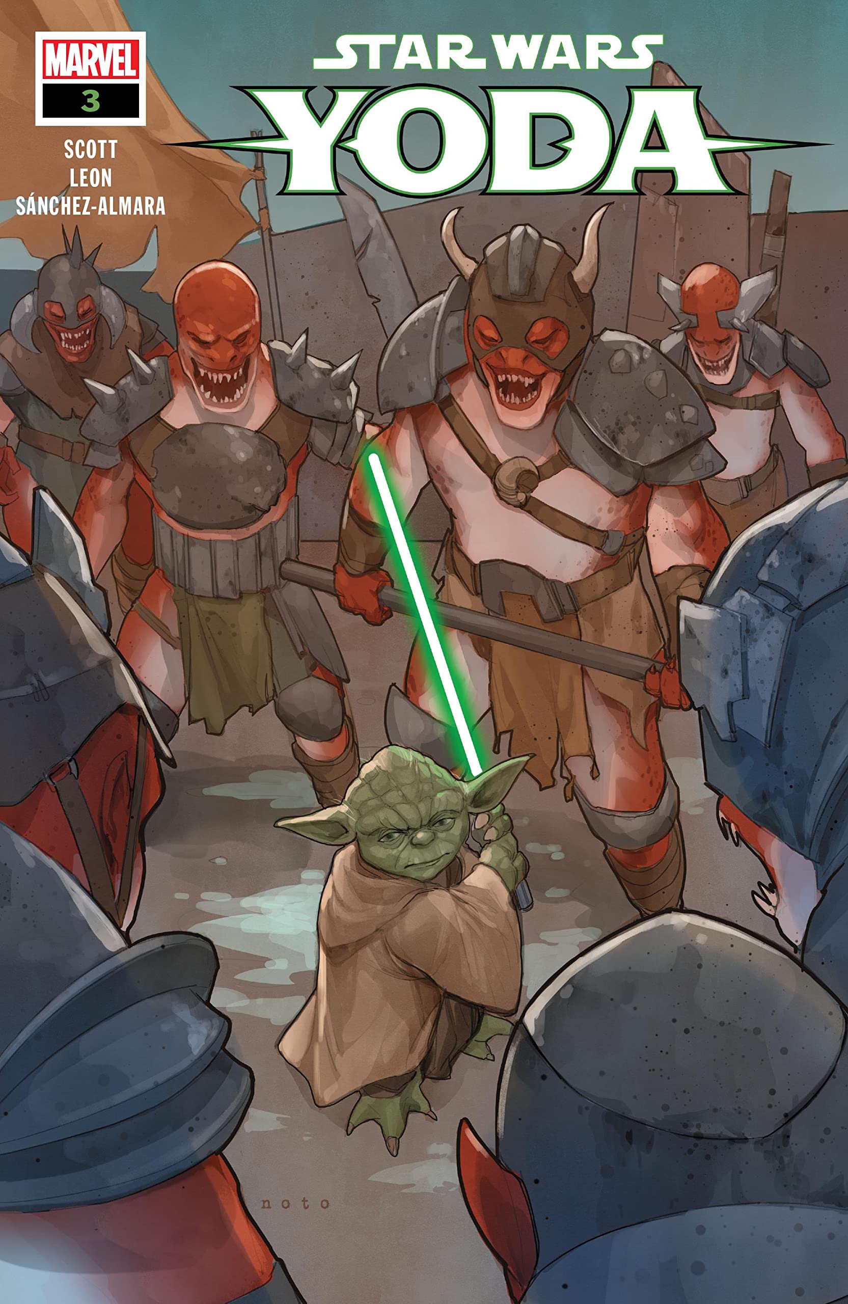 Star Wars: Yoda #3 cover