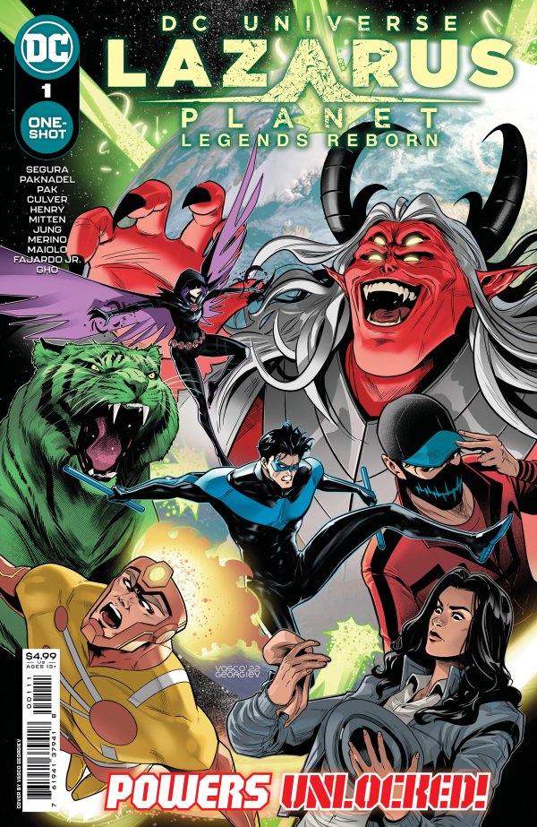 Lazarus Planet: Legends Reborn #1 cover